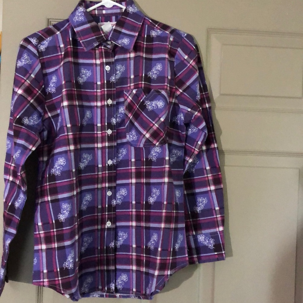 Purple flannel